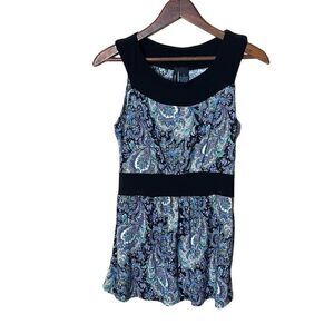 Saint Tropez West Paisley Tank Top